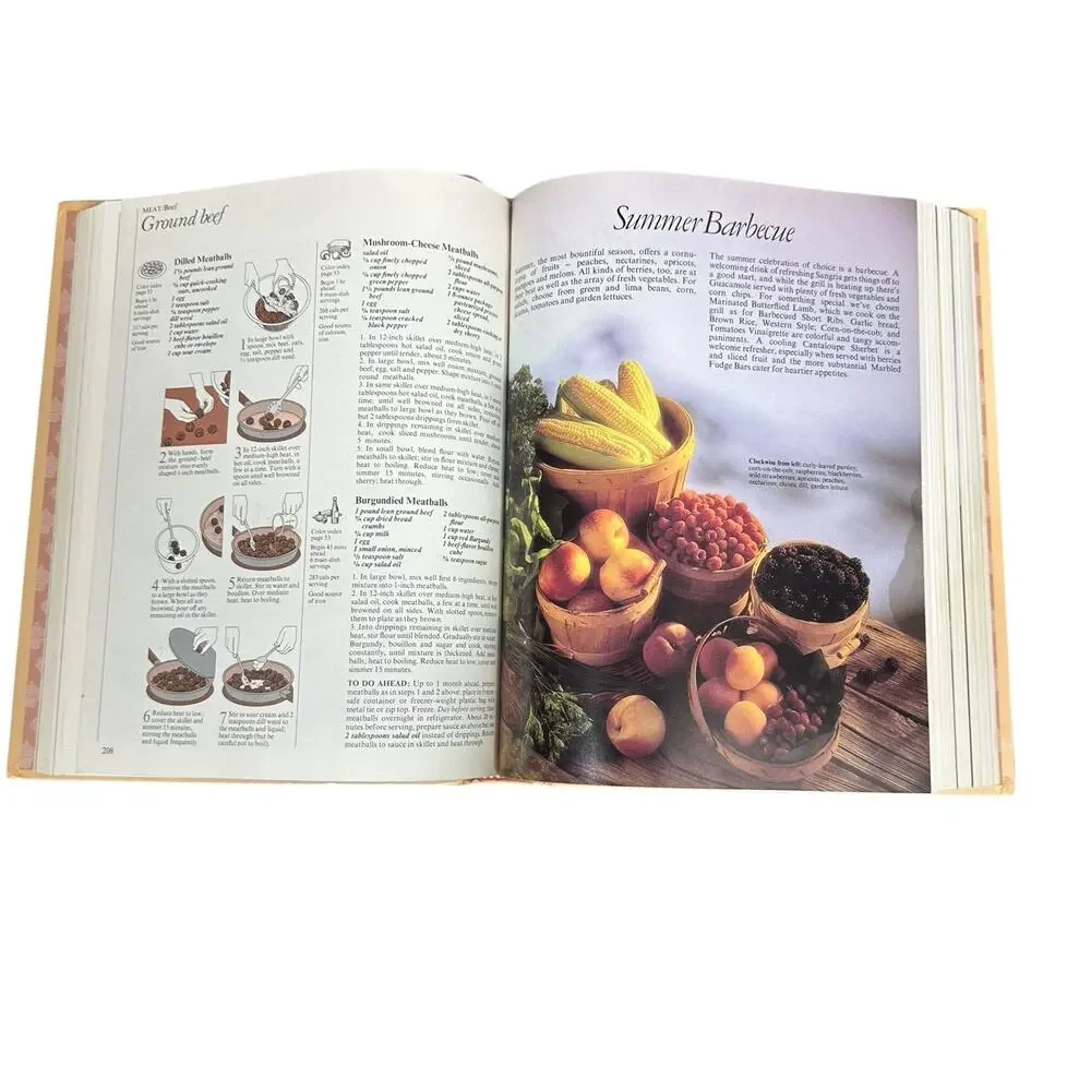 Vintage‎ The Good Housekeeping Illustrated Cookbook 1989 Hardcover Recipes